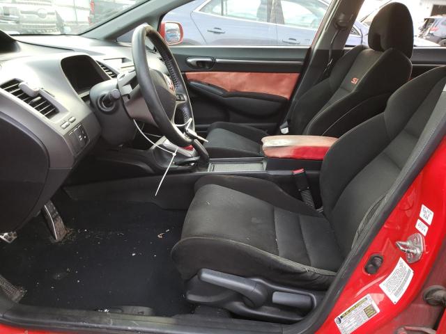 Photo 7 from auction – 2007 HONDA CIVIC SI with VIN 2HGFA55567H709922