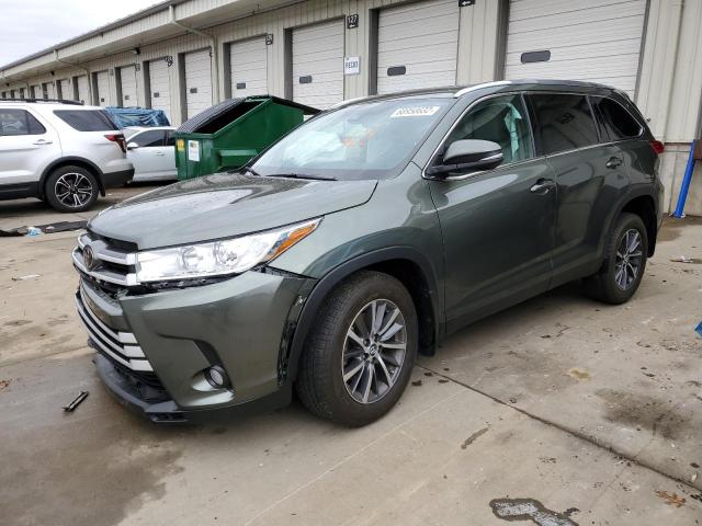 Photo 1 from auction – 2019 TOYOTA HIGHLANDER with VIN 5TDJZRFHXKS738593