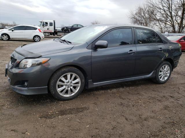 TOYOTA COROLLA BA 2009 with VIN 2T1BU40E99C122715 - Photo from auction