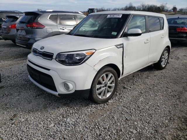 KIA SOUL + 2018 with VIN KNDJP3A53J7538602 - Photo from auction