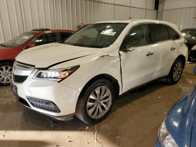 ACURA MDX TECHNO 2015 with VIN 5FRYD4H45FB006259 - Photo from auction