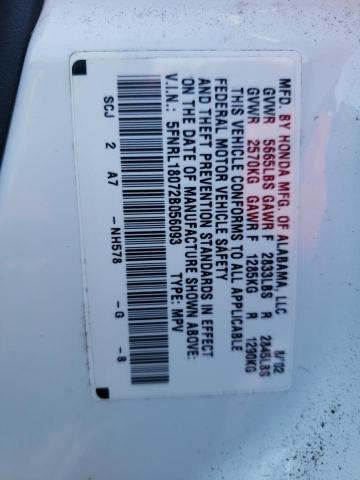 Photo 14 from auction – 2002 HONDA ODYSSEY EX with VIN 5FNRL18072B056093