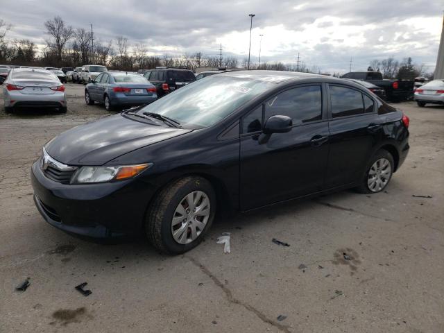 HONDA CIVIC LX 2012 with VIN 19XFB2E51CE064919 - Photo from auction