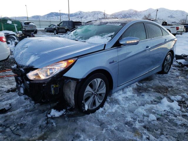 HYUNDAI SONATA HYB 2015 with VIN KMHEC4A41FA136710 - Photo from auction