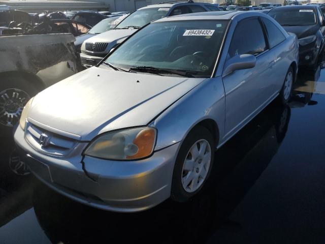 HONDA CIVIC EX 2002 with VIN 1HGEM22072L074134 - Photo from auction