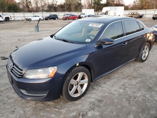 Photo 1 from auction – 2012 VOLKSWAGEN PASSAT SE with VIN 1VWBP7A39CC095759