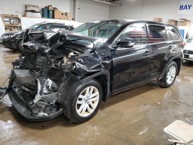 TOYOTA HIGHLANDER 2016 with VIN 5TDBKRFH8GS260125 - Photo from auction