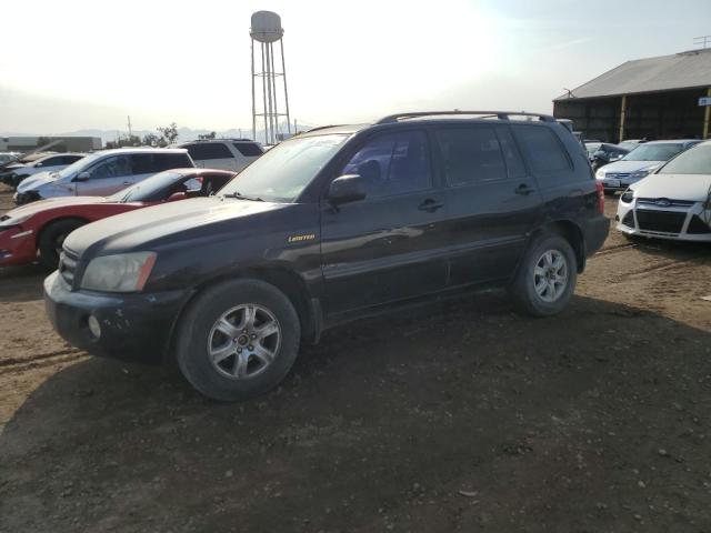 TOYOTA HIGHLANDER 2001 with VIN JTEGF21A610009184 - Photo from auction