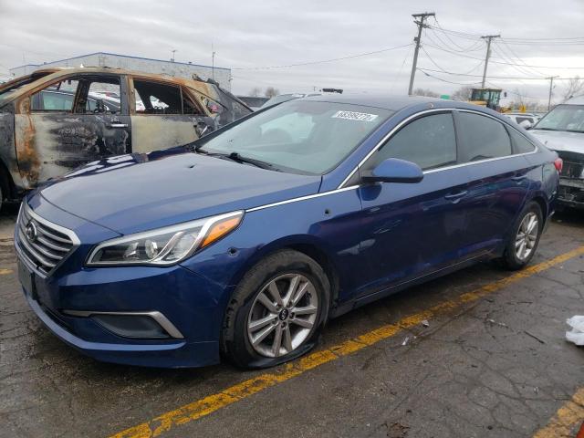 Photo 1 from auction – 2017 HYUNDAI SONATA SE with VIN 5NPE24AF6HH585420