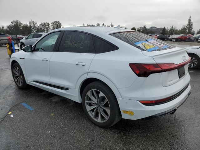Photo 2 from auction – 2021 AUDI E-TRON SPO with VIN WA12ABGE3MB024414