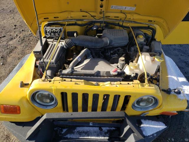 Photo 11 from auction – 2000 JEEP WRANGLER / with VIN 1J4FA29P1YP739779