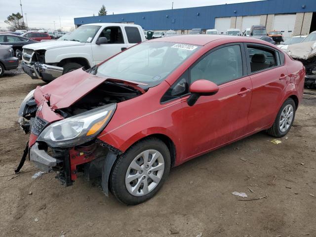 KIA RIO LX 2014 with VIN KNADM4A36E6417078 - Photo from auction
