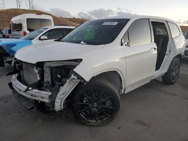 HONDA PILOT BLAC 2021 with VIN 5FNYF6H78MB015794 - Photo from auction