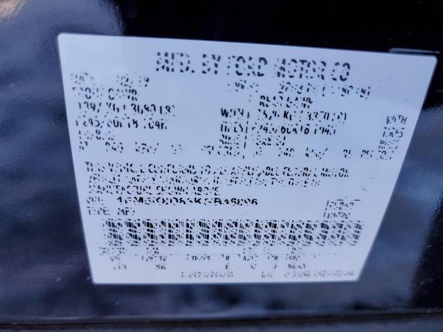 Photo 14 from auction – 2019 FORD EXPLORER X with VIN 1FM5K8D83KGB46896