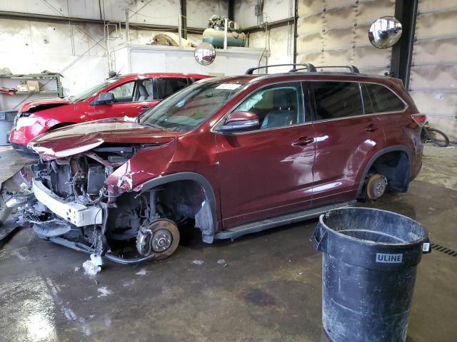 TOYOTA HIGHLANDER 2015 with VIN 5TDDKRFHXFS213525 - Photo from auction