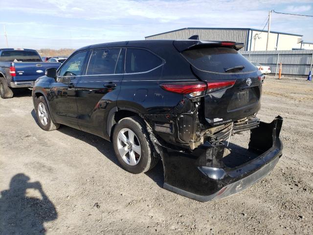 Photo 2 from auction – 2020 TOYOTA HIGHLANDER with VIN 5TDCZRAH8LS001099