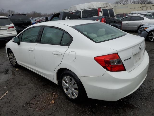 Photo 2 from auction – 2012 HONDA CIVIC LX with VIN 19XFB2F55CE334622