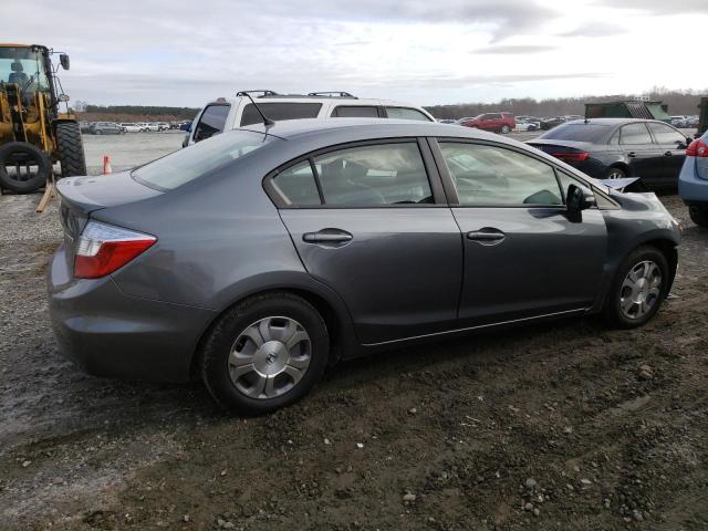 Photo 3 from auction – 2012 HONDA CIVIC HYBR with VIN JHMFB4F34CS006274
