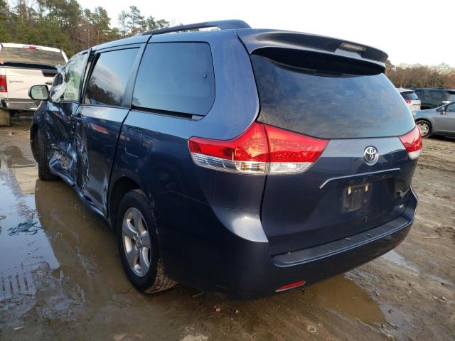 Photo 2 from auction – 2014 TOYOTA SIENNA LE with VIN 5TDKK3DC9ES522641