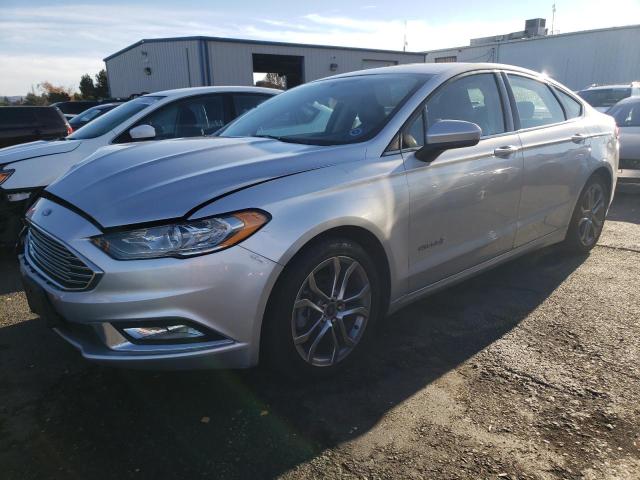 FORD FUSION SE 2017 with VIN 3FA6P0LU0HR258153 - Photo from auction