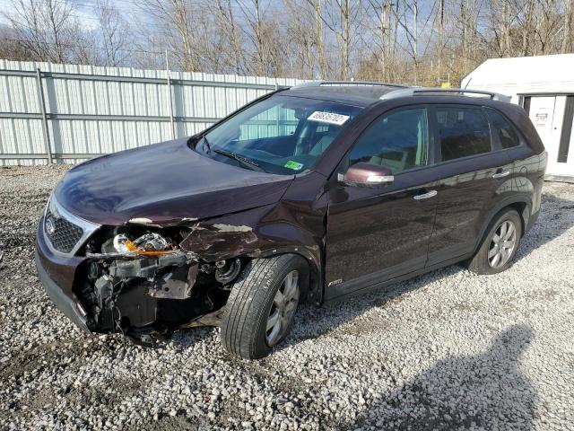 KIA SORENTO BA 2011 with VIN 5XYKTCA15BG128272 - Photo from auction