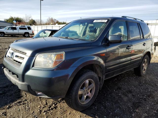 HONDA PILOT EX 2006 with VIN 2HKYF185X6H549661 - Photo from auction