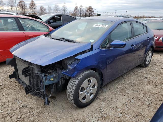 KIA FORTE LX 2017 with VIN 3KPFK4A79HE089853 - Photo from auction