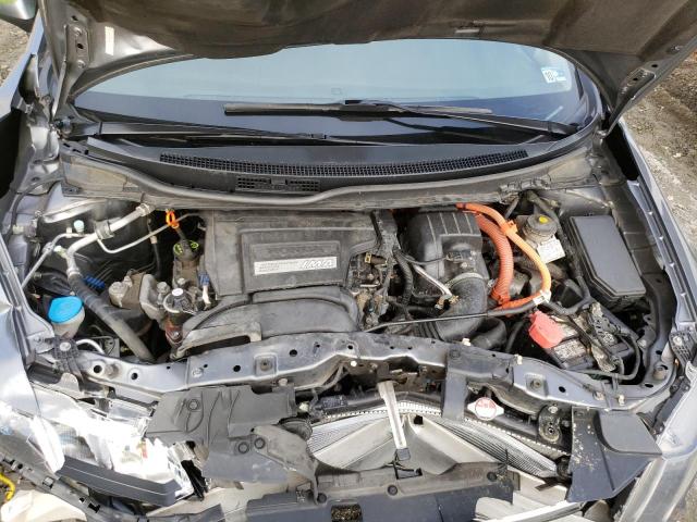 Photo 11 from auction – 2012 HONDA CIVIC HYBR with VIN JHMFB4F34CS006274