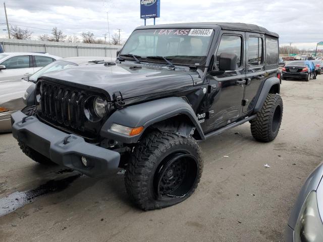 JEEP WRANGLER U 2018 with VIN 1C4HJXDG3JW151297 - Photo from auction