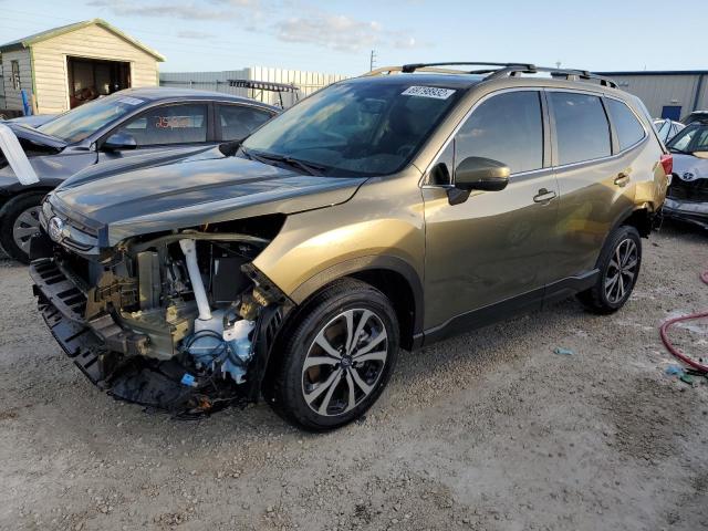 SUBARU FORESTER L 2022 with VIN JF2SKAPC1NH487258 - Photo from auction