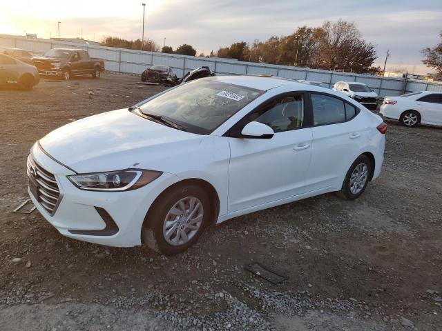 HYUNDAI ELANTRA SE 2017 with VIN 5NPD74LF2HH166491 - Photo from auction