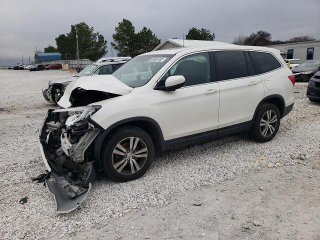 HONDA PILOT EXL 2017 with VIN 5FNYF6H58HB032325 - Photo from auction