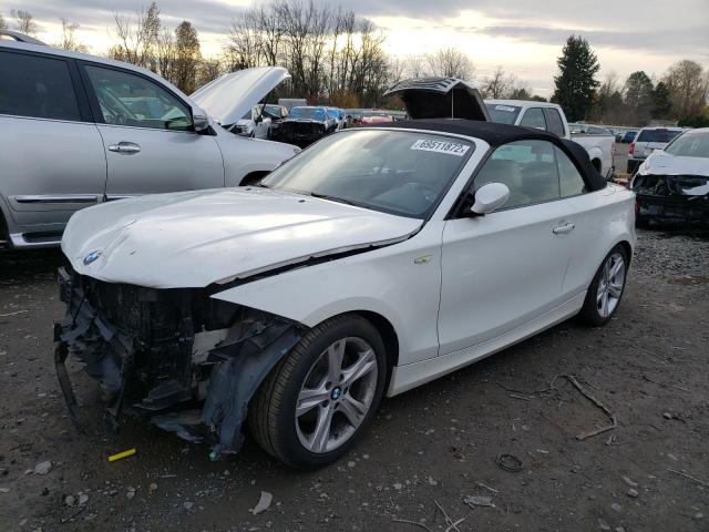 BMW 128 I 2008 with VIN WBAUN13538VH79585 - Photo from auction