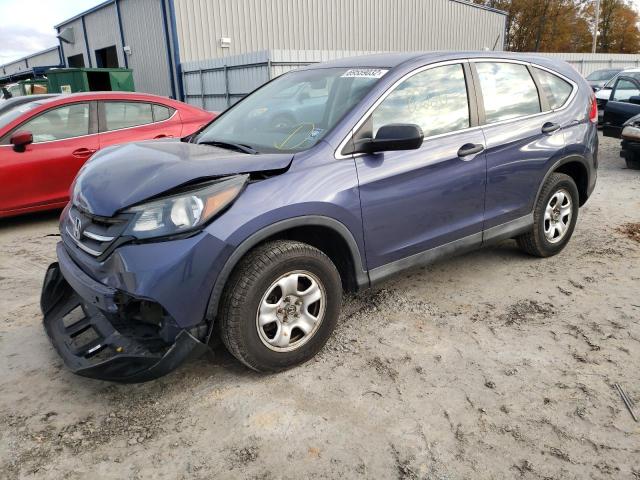 HONDA CR-V LX 2014 with VIN 2HKRM4H35EH617146 - Photo from auction