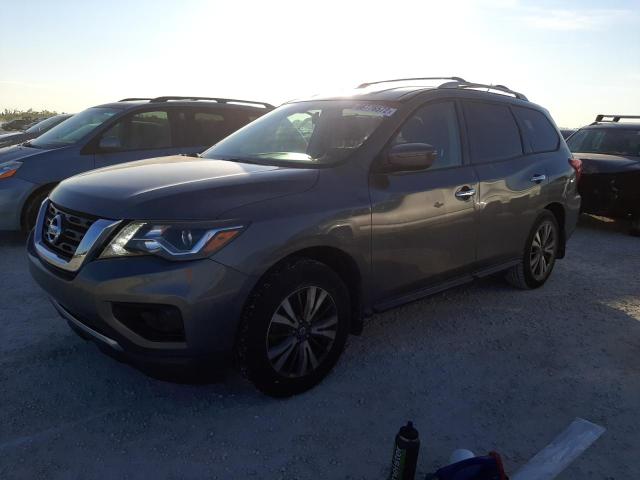 NISSAN PATHFINDER 2018 with VIN 5N1DR2MN2JC638142 - Photo from auction