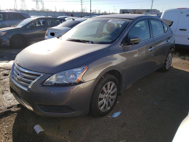 NISSAN SENTRA S 2015 with VIN 3N1AB7AP4FL681216 - Photo from auction