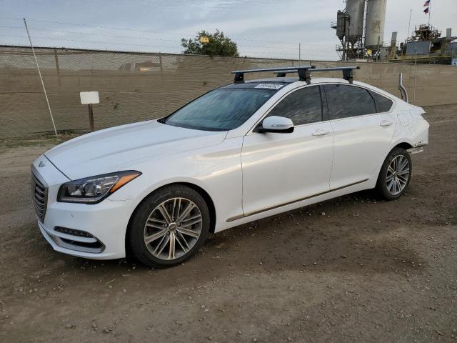 GENESIS G80 BASE 2018 with VIN KMHGN4JE6JU285052 - Photo from auction