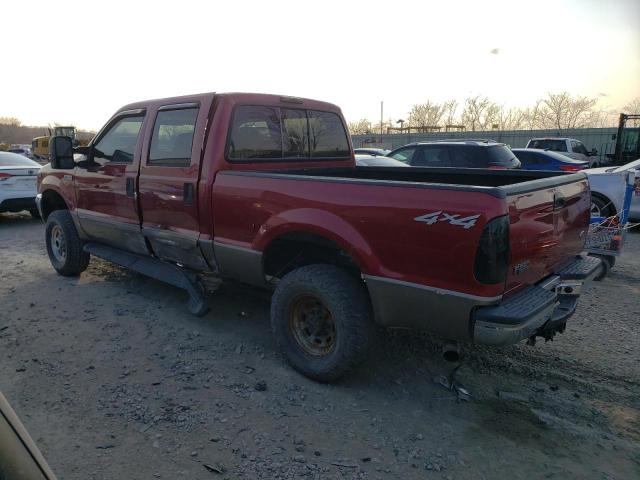 Photo 2 from auction – 2002 FORD F250 SUPER with VIN 1FTNW21L22EC41752