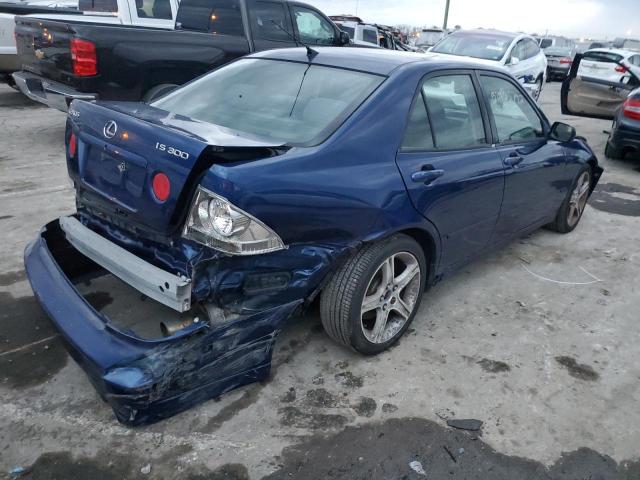 Photo 3 from auction – 2001 LEXUS IS 300 with VIN JTHBD182310023863
