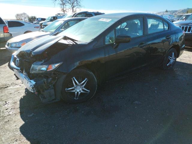 HONDA CIVIC LX 2015 with VIN 2HGFB2F52FH566458 - Photo from auction