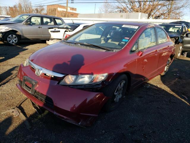 HONDA CIVIC LX 2010 with VIN 2HGFA1F52AH542005 - Photo from auction