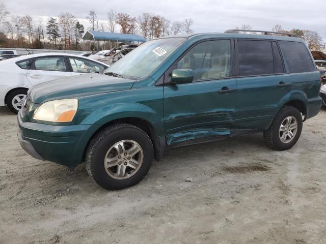 HONDA PILOT 2003 with VIN 2HKYF18673H503984 - Photo from auction
