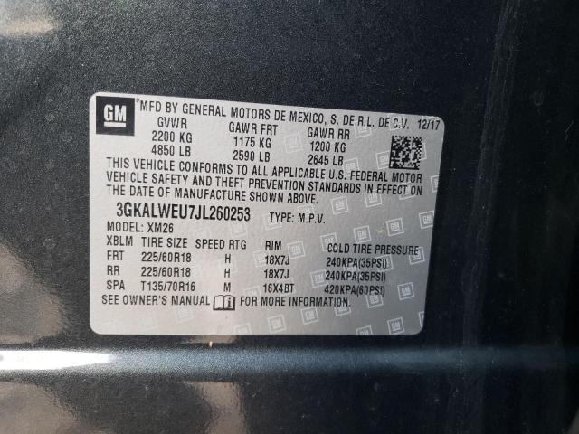 Photo 14 from auction – 2018 GMC TERRAIN SL with VIN 3GKALWEU7JL260253