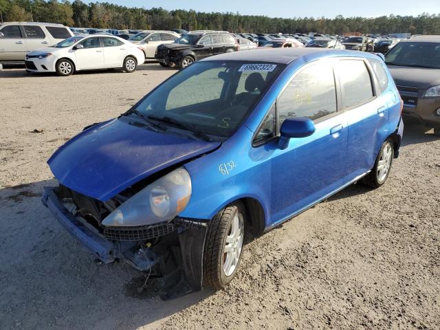 HONDA FIT S 2007 with VIN JHMGD38677S026220 - Photo from auction