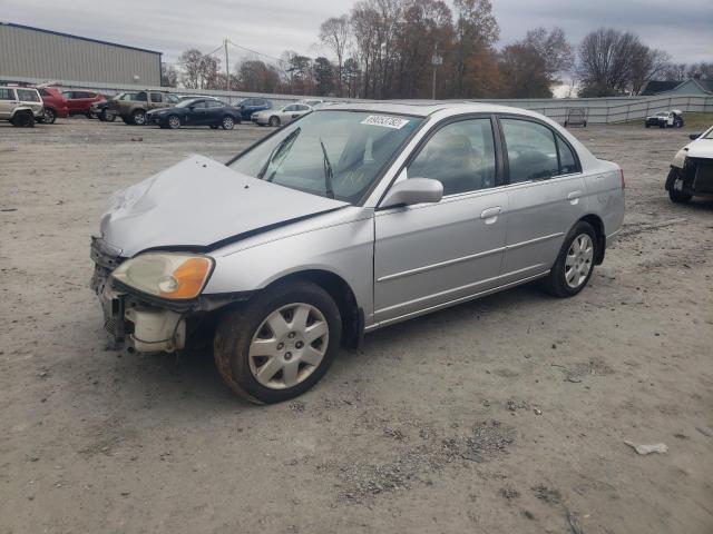 HONDA CIVIC EX 2001 with VIN 2HGES26731H549450 - Photo from auction