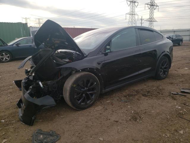 TESLA MODEL X 2022 with VIN 7SAXCDE56NF336829 - Photo from auction