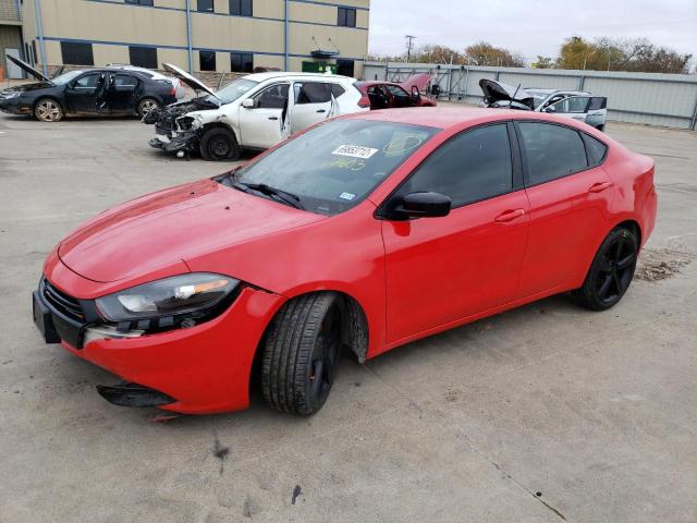DODGE DART SXT 2016 with VIN 1C3CDFBB1GD644603 - Photo from auction