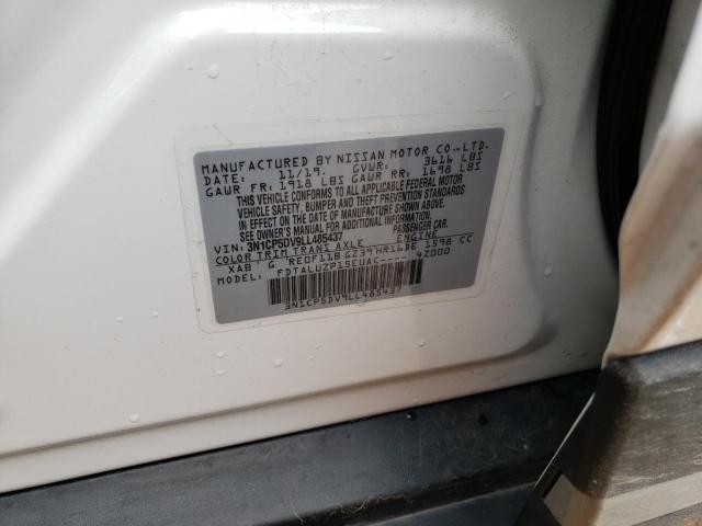 Photo 14 from auction – 2020 NISSAN KICKS SR with VIN 3N1CP5DV9LL485437