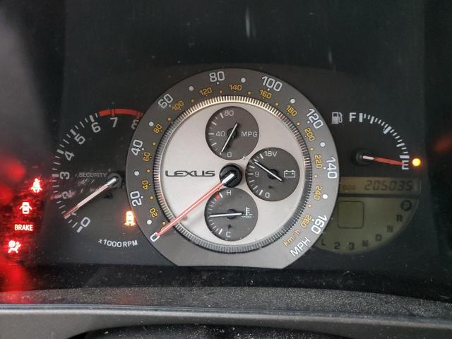 Photo 9 from auction – 2001 LEXUS IS 300 with VIN JTHBD182010016014