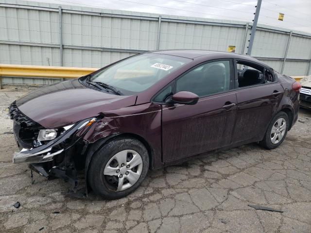 KIA FORTE LX 2017 with VIN 3KPFL4A71HE126777 - Photo from auction